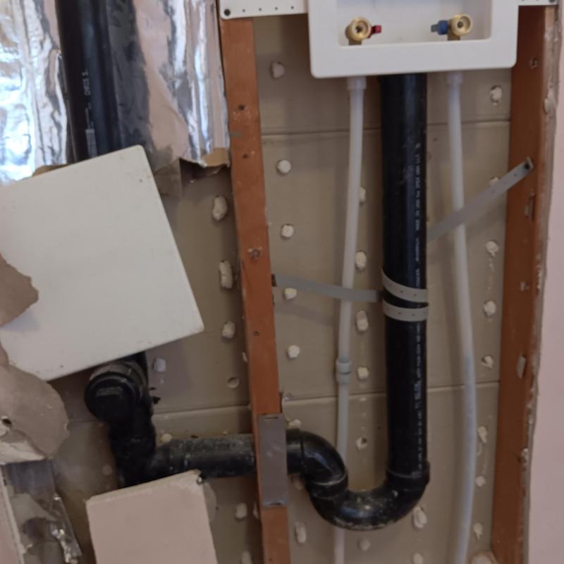 Aquapex A water lines and copper stub outs installation Aquapex A water lines and copper stub outs installation