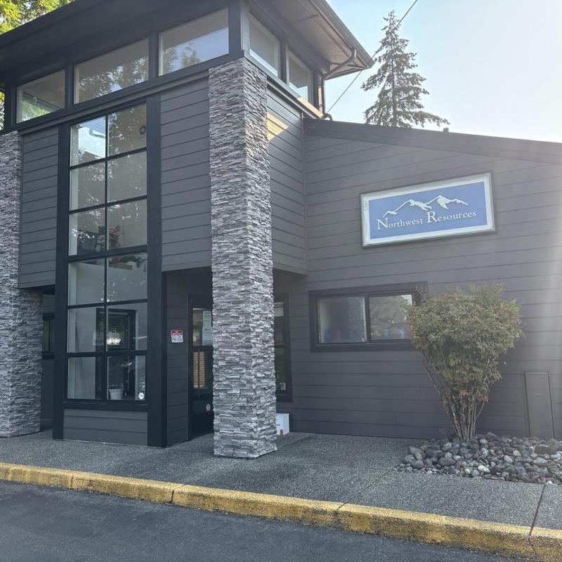 Gutter and fascia damage on commercial building exterior Gutter and fascia damage on commercial building exterior