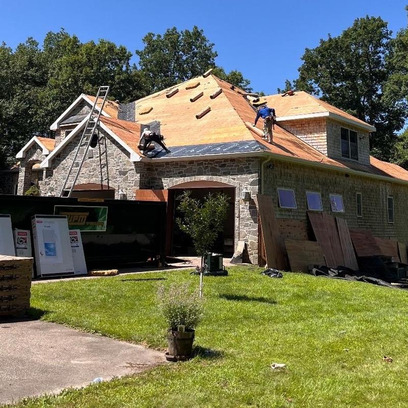 CertainTeed Landmark Pro shingles roof installation in Salem CT CertainTeed Landmark Pro shingles roof installation in Salem CT