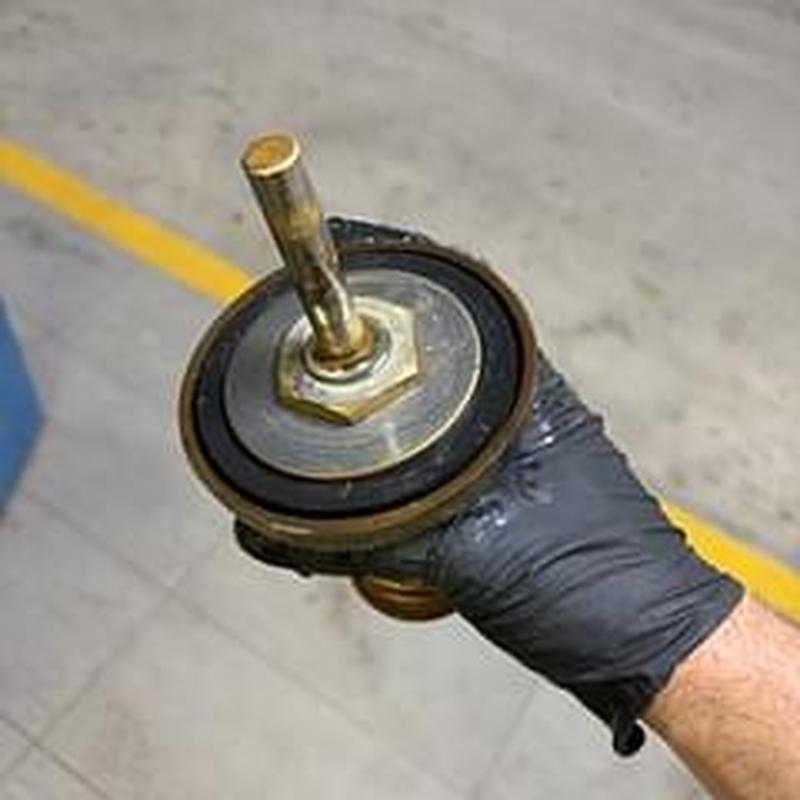 Backflow valve assembly with new integral parts