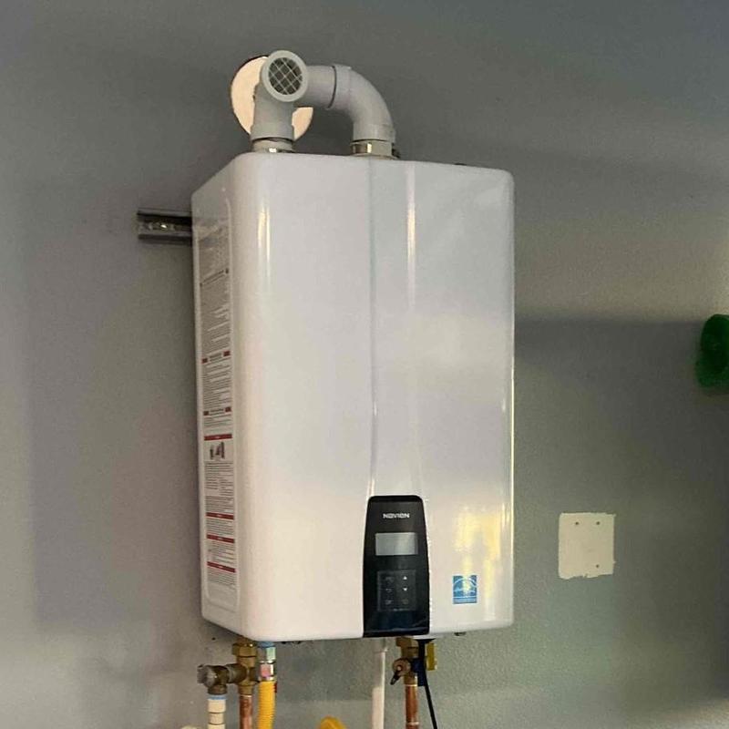 Navien 240A2 tankless water heater installation