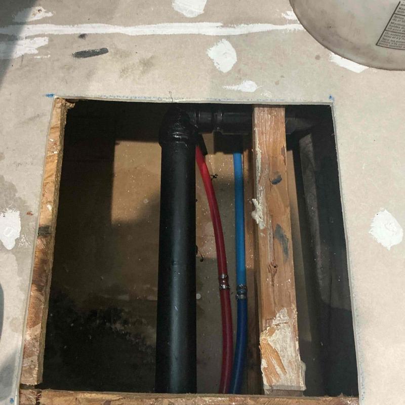 PEX-A male threaded adapters and supply lines installation