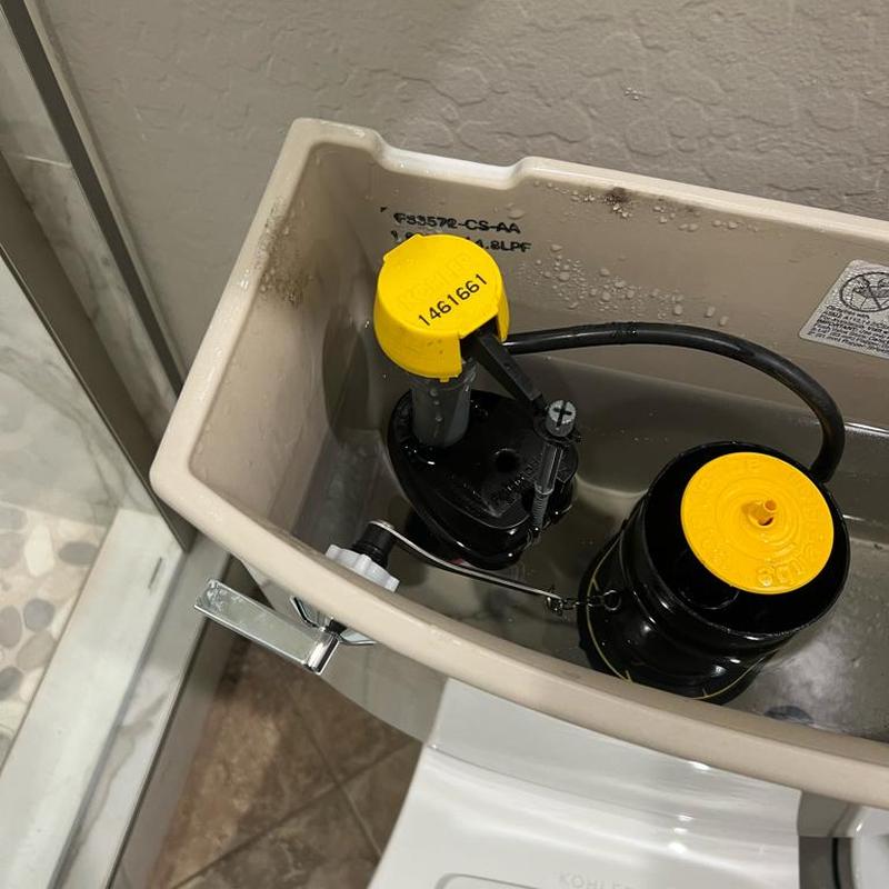 Toilet fill valve replacement with new Fluidmaster Pro valve Toilet fill valve replacement with new Fluidmaster Pro valve