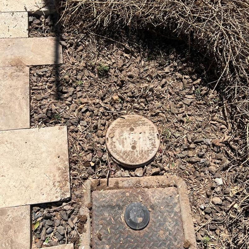 1-inch pressure regulator valve with landscaping cover box 1-inch pressure regulator valve with landscaping cover box