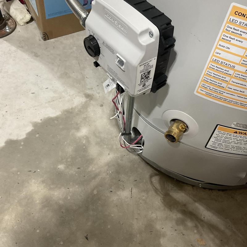 Gas water heater gas control valve and wiring Gas water heater gas control valve and wiring