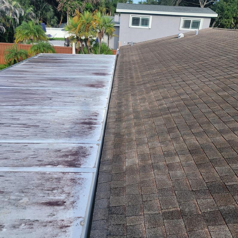 Elite panel roof attachment to shingle roof with wear Elite panel roof attachment to shingle roof with wear