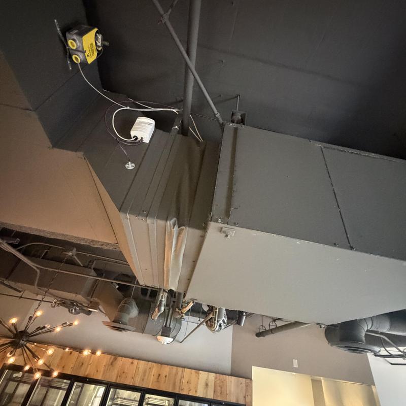 Magic Aire fan coil HVAC ductwork and piping Magic Aire fan coil HVAC ductwork and piping