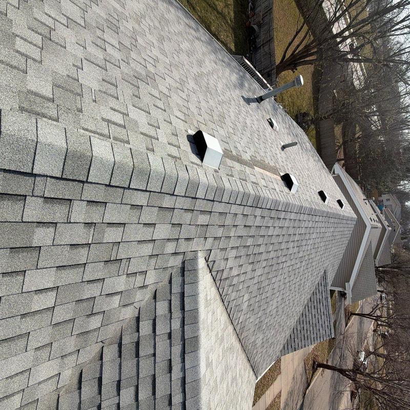 Owens Corning impact resistant asphalt shingles on roof Owens Corning impact resistant asphalt shingles on roof