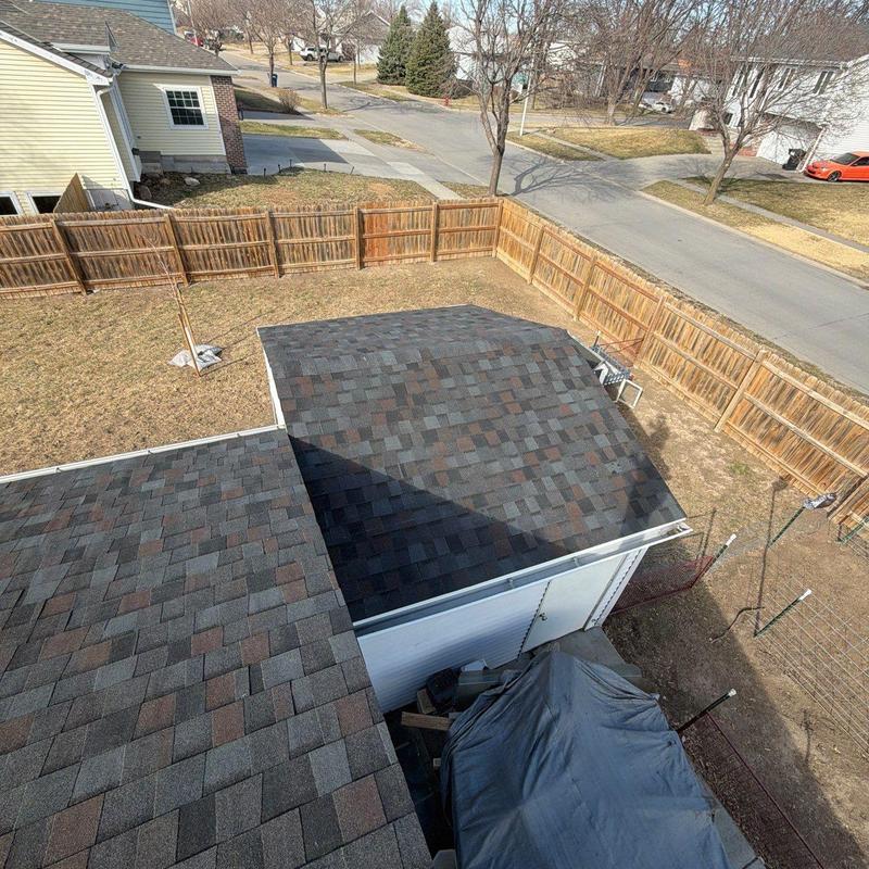 Tamko Titan XT shingle roof on garage in Lincoln, NE Tamko Titan XT shingle roof on garage in Lincoln, NE