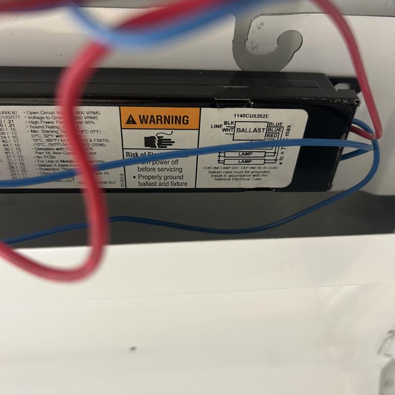 Light fixture ballast with wiring replacement in Boise Light fixture ballast with wiring replacement in Boise