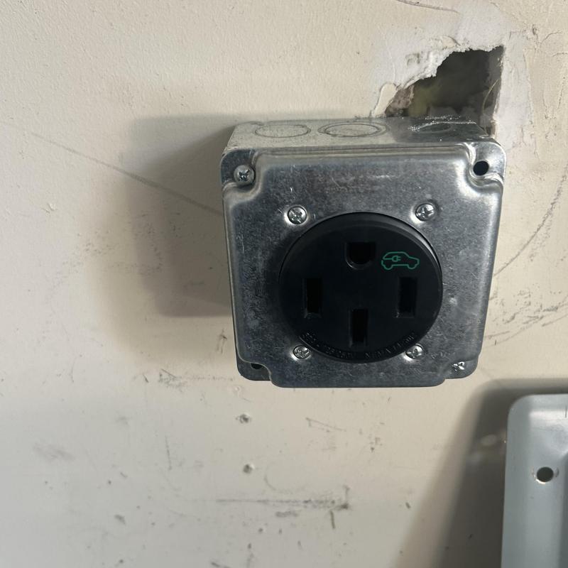 NEMA 14-50 electric vehicle charging receptacle installation NEMA 14-50 electric vehicle charging receptacle installation