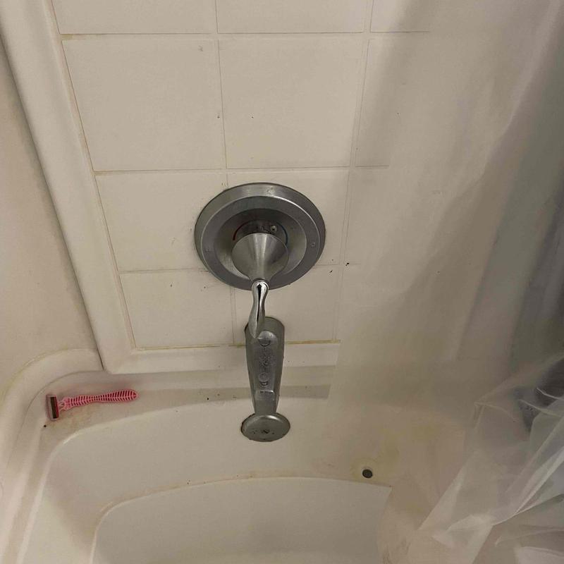 Moran shower faucet handle and cartridge assembly Moran shower faucet handle and cartridge assembly
