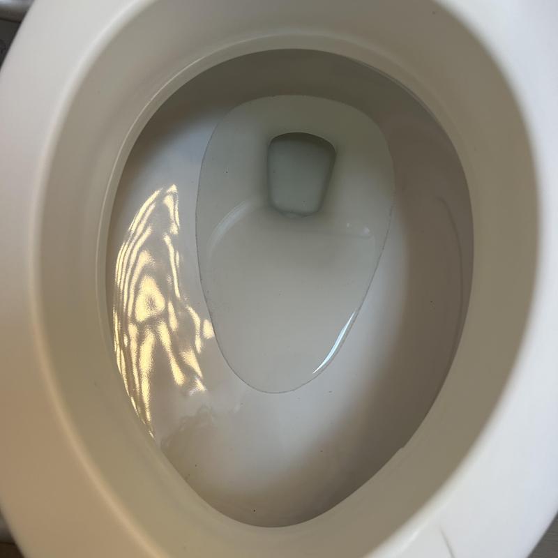 Toilet bowl installation with customer-supplied unit Toilet bowl installation with customer-supplied unit