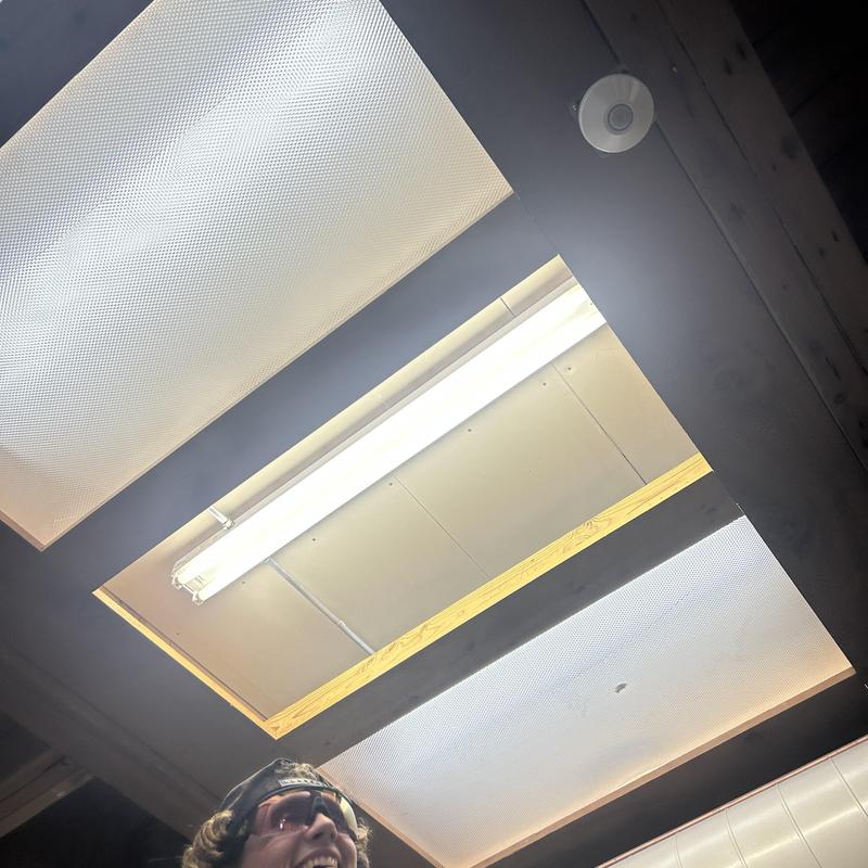 Fluorescent light fixture with ballast replacement