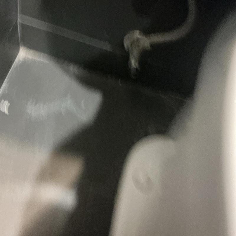 Toilet tank to bowl connection tightened with wrench Toilet tank to bowl connection tightened with wrench