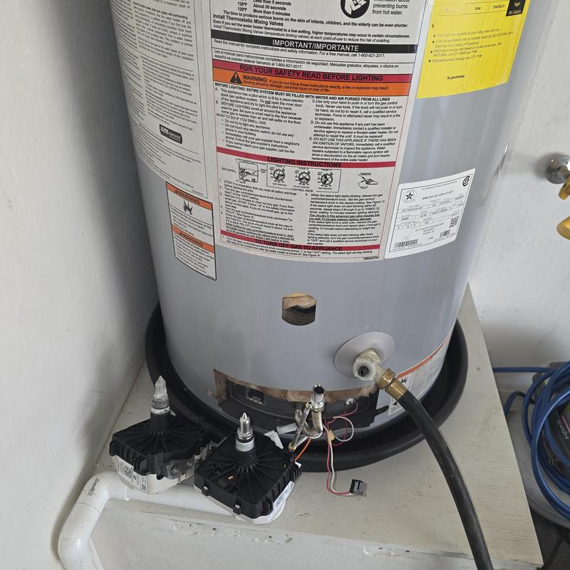 Water heater gas control valve replacement parts