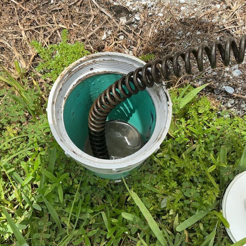Lift station inspection with snakes and water level Lift station inspection with snakes and water level