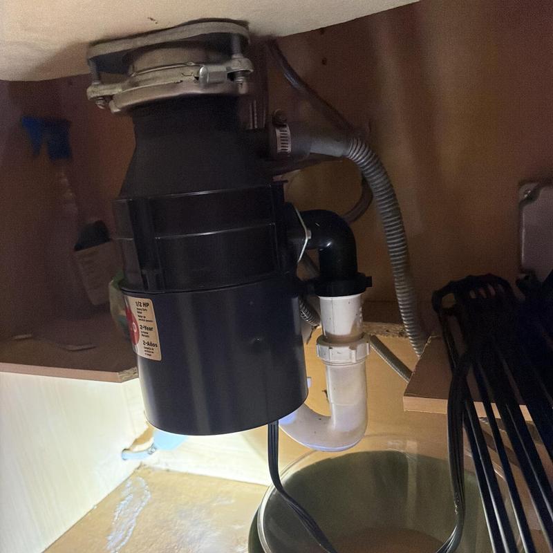 Garbage disposal unit clogged with non-recommended items Garbage disposal unit clogged with non-recommended items