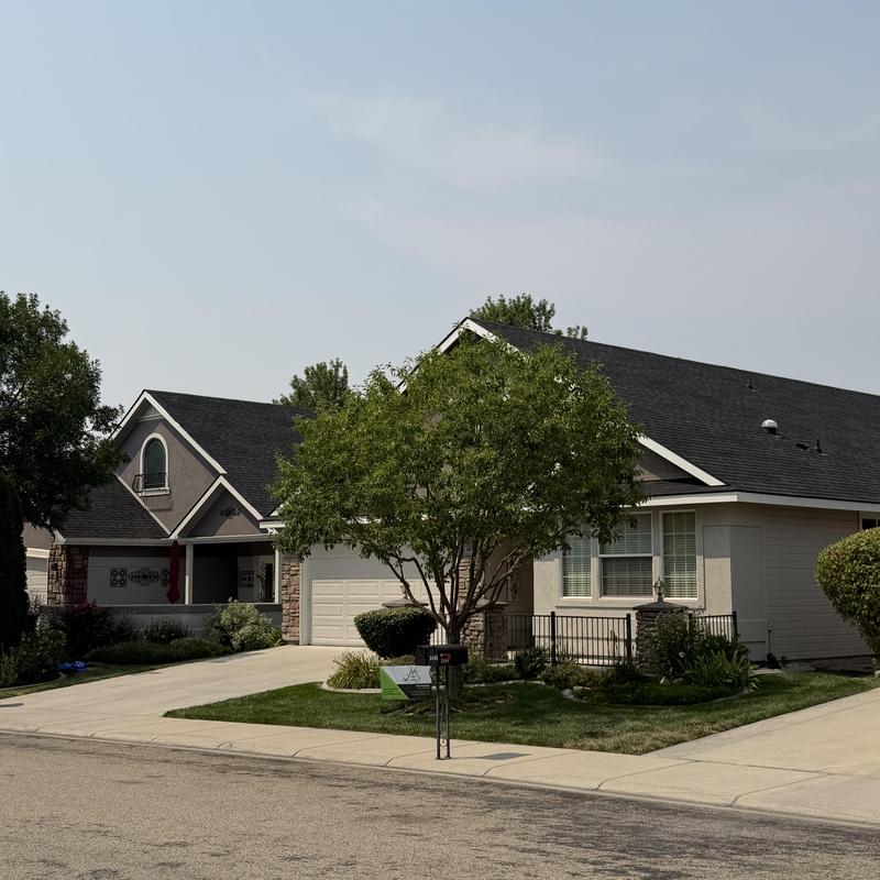 IKO Dynasty shingle roof replacement on residential home IKO Dynasty shingle roof replacement on residential home