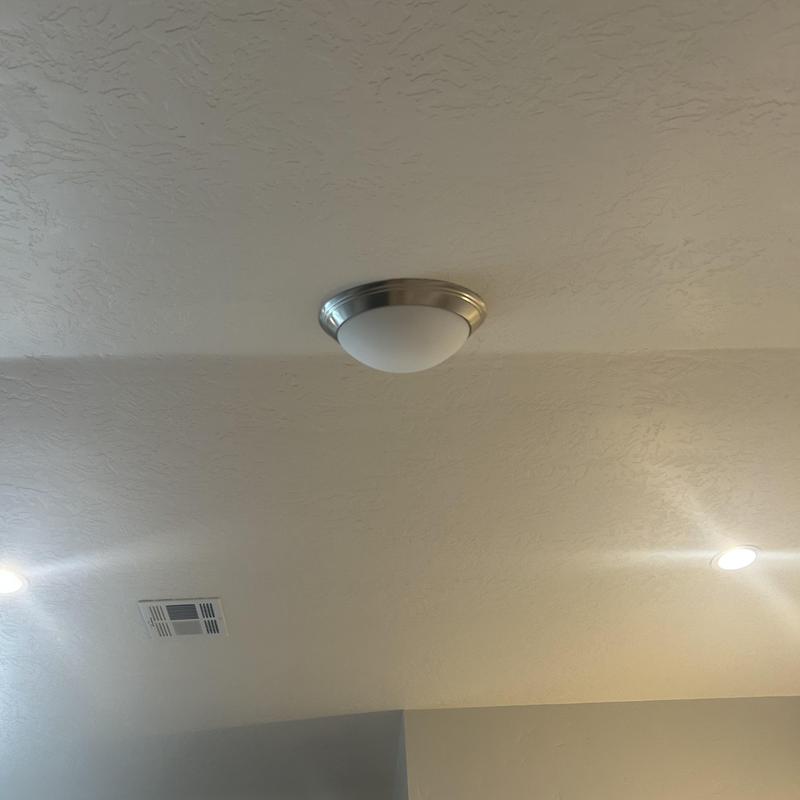 Ceiling light fixture installation on textured ceiling Ceiling light fixture installation on textured ceiling