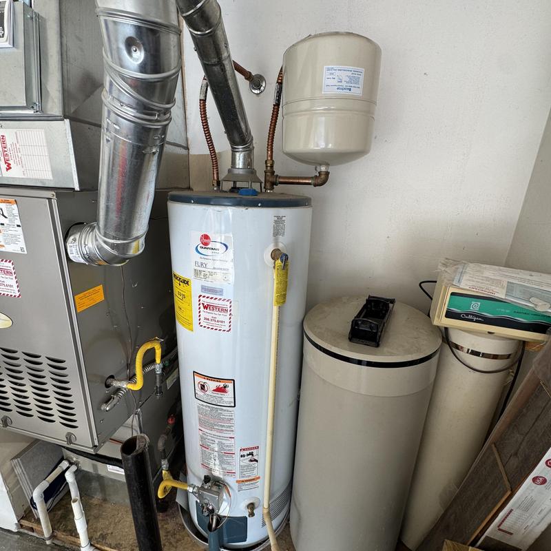 Expansion tank and gas water heater inspection