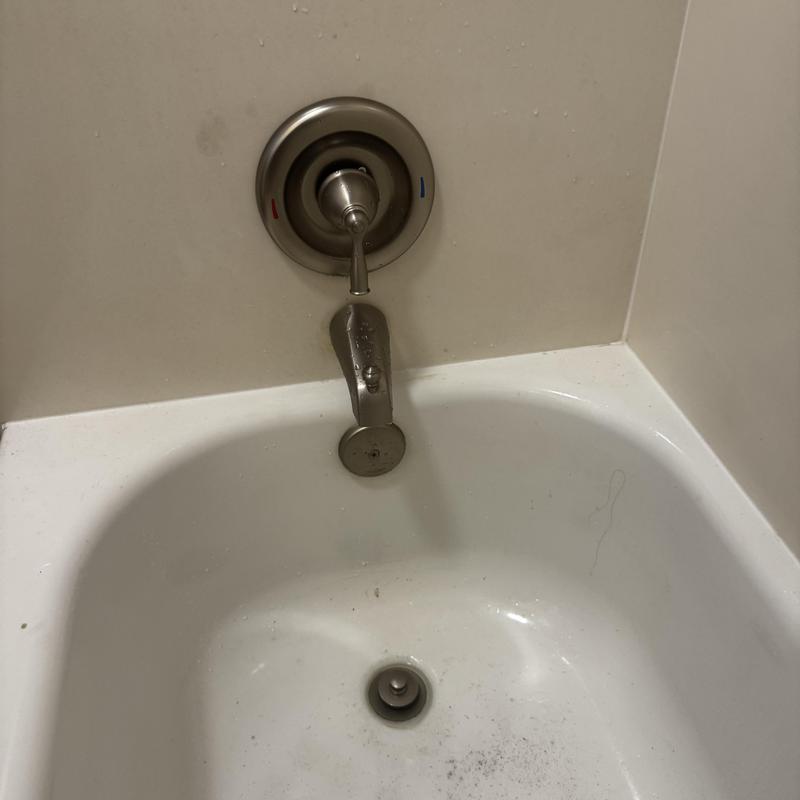 Moen tub and shower valve installation in bathtub Moen tub and shower valve installation in bathtub