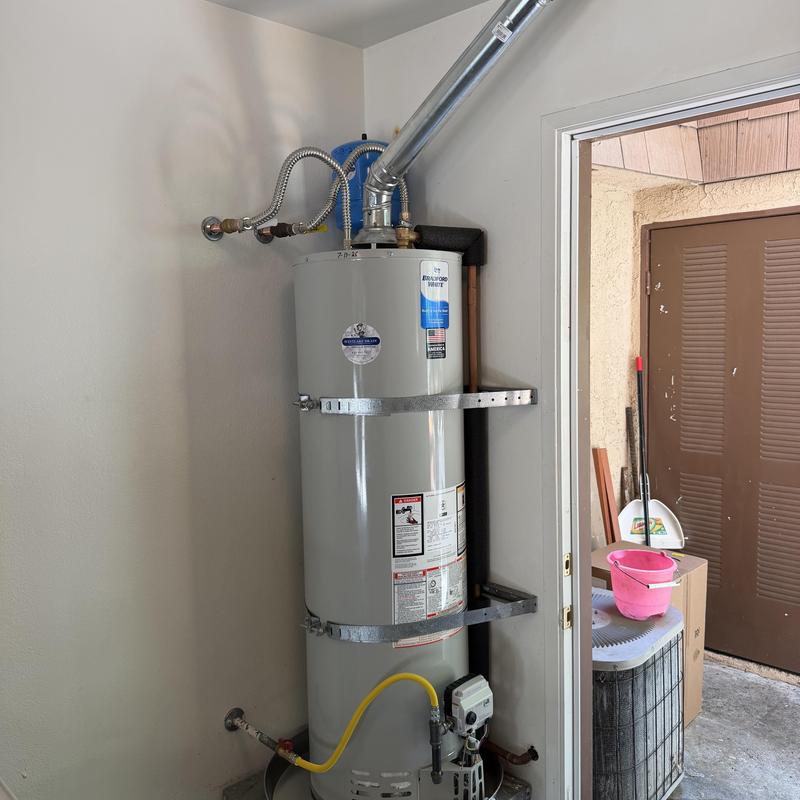40-Gallon Bradford White Water Heater Installed