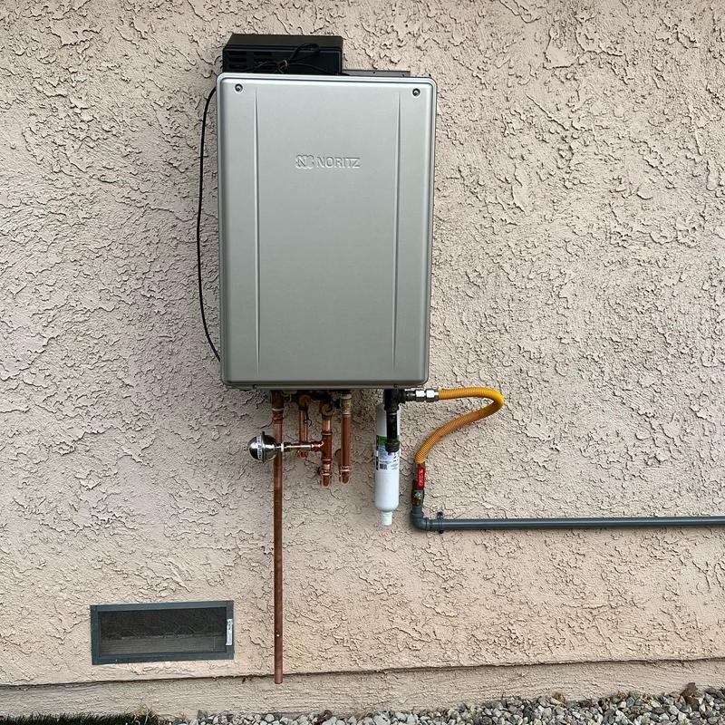 Noritz NRCR111 tankless water heater installation