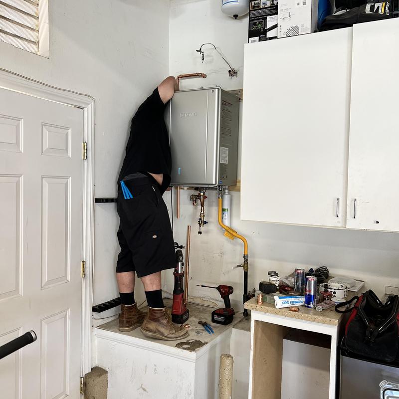 Noritz NRCR111 tankless water heater installation