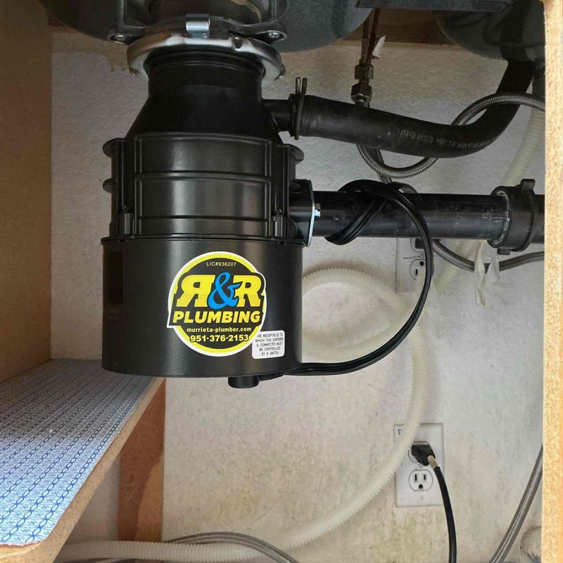 Badger 5 garbage disposal installation under sink