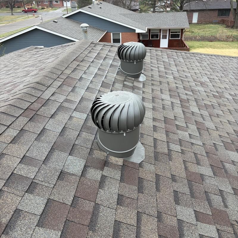 Class 4 impact resistant roof shingles near attic vents Class 4 impact resistant roof shingles near attic vents