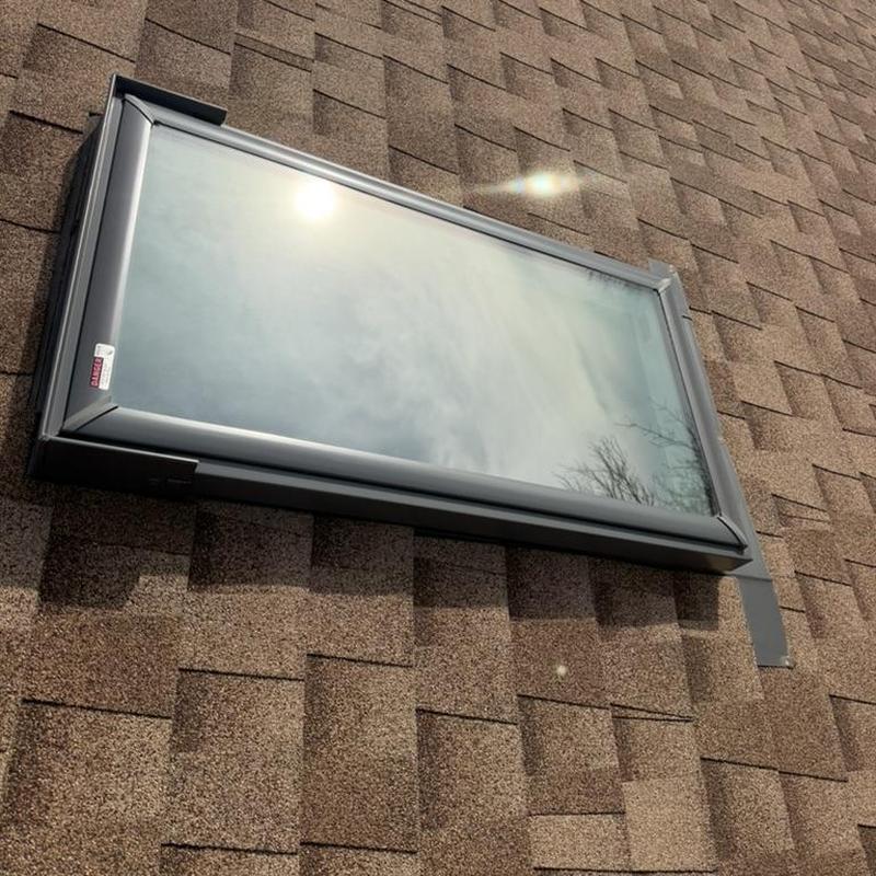 Roof skylight installed on shingle roof in Lincoln NE Roof skylight installed on shingle roof in Lincoln NE