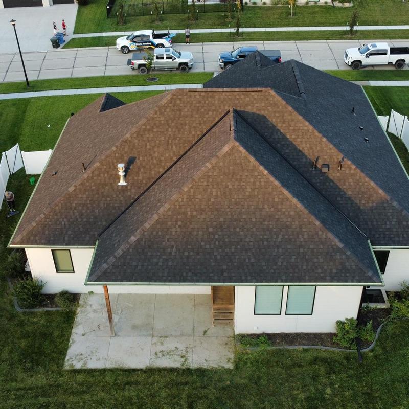 Tamko Titan XT asphalt shingle roof installation Tamko Titan XT asphalt shingle roof installation