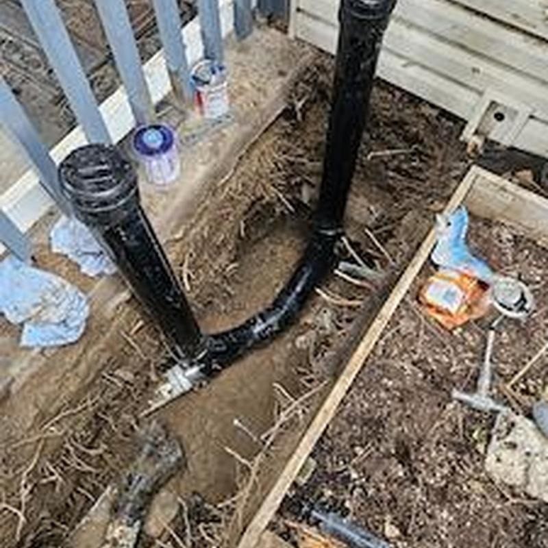 Sewer cleanouts installation and root intrusion repair
