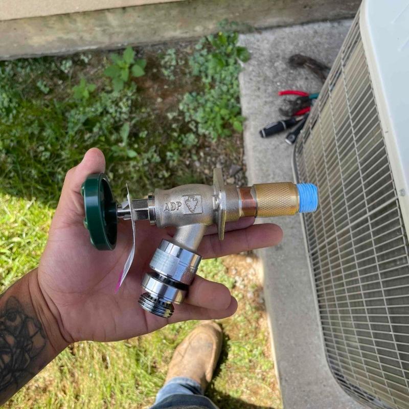 2-inch frost proof outdoor faucet with vacuum breaker