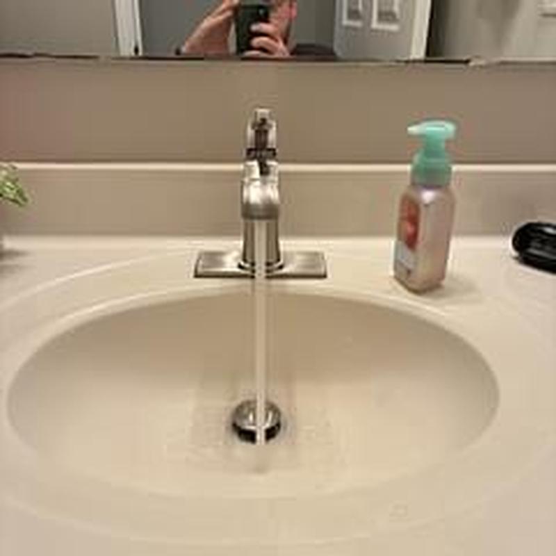 Lavatory faucet with running water and soap dispenser Lavatory faucet with running water and soap dispenser
