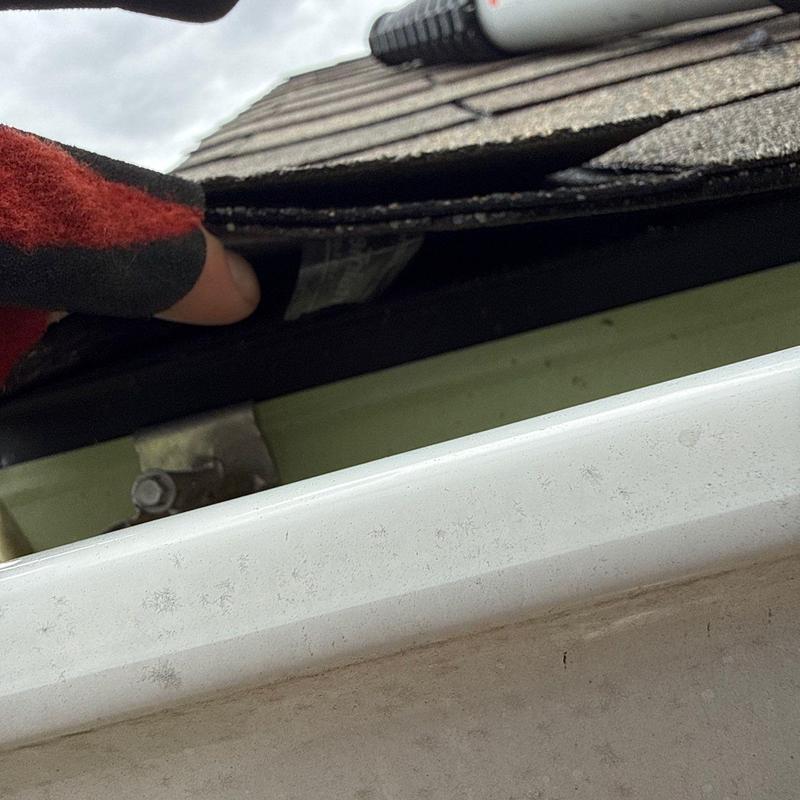Asphalt shingle roofing inspection for hail damage