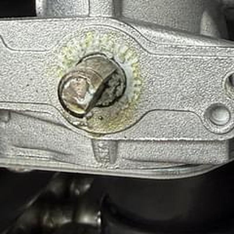Venturi valve on Rinnai tankless water heater close-up