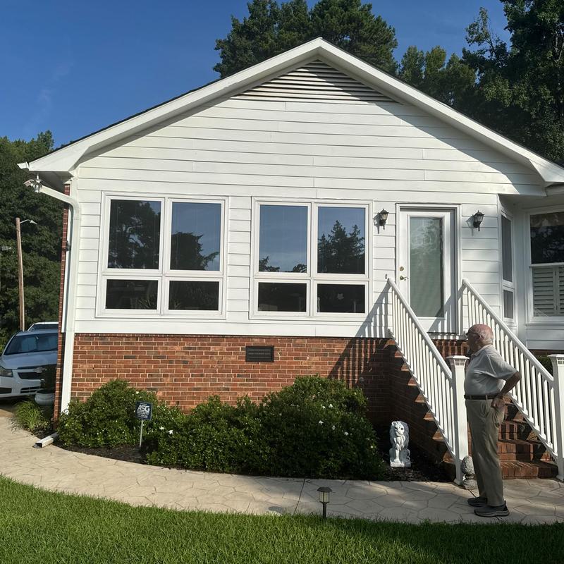 Window and door overhang installation quote on siding Window and door overhang installation quote on siding