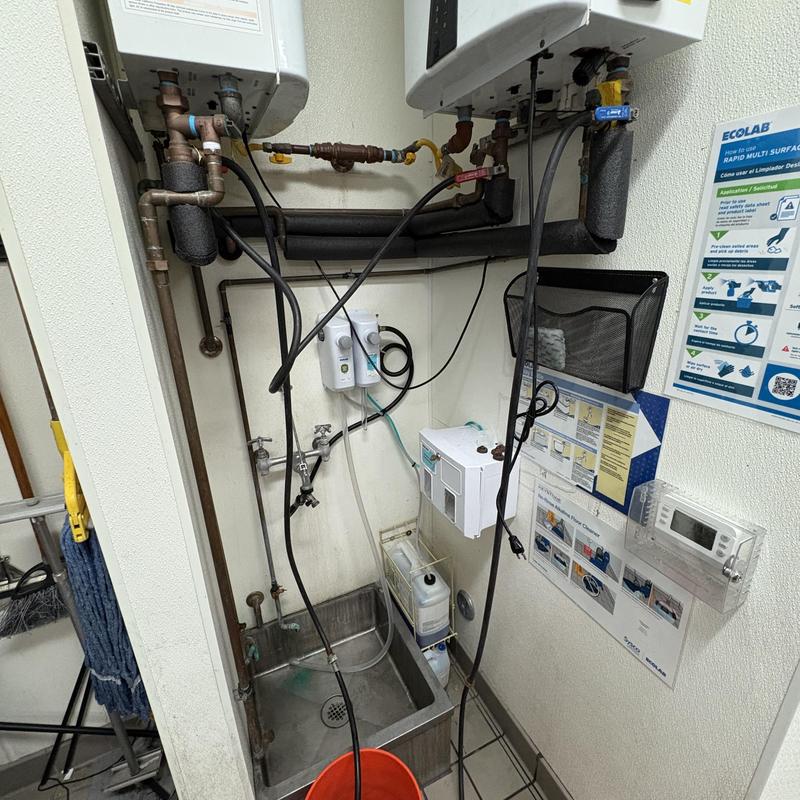 Navien tankless water heaters descaling setup