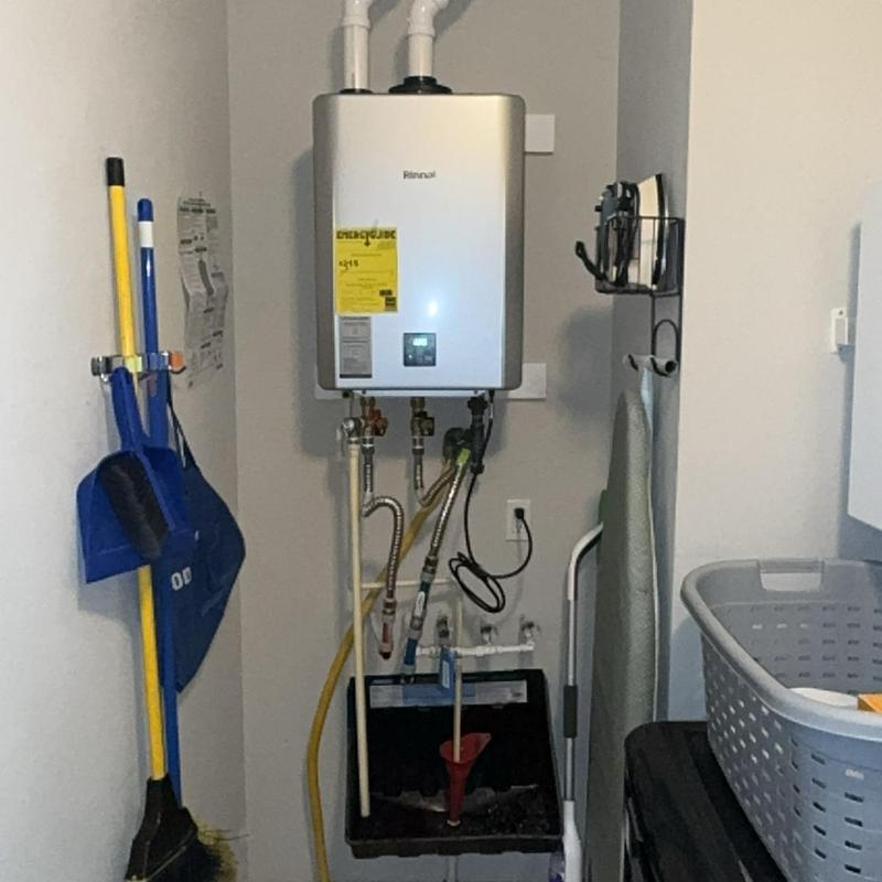 Rinnai RX199 tankless water heater installation