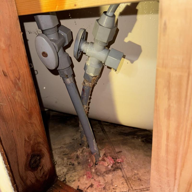 Polybutylene shower valve leaking behind wall Polybutylene shower valve leaking behind wall