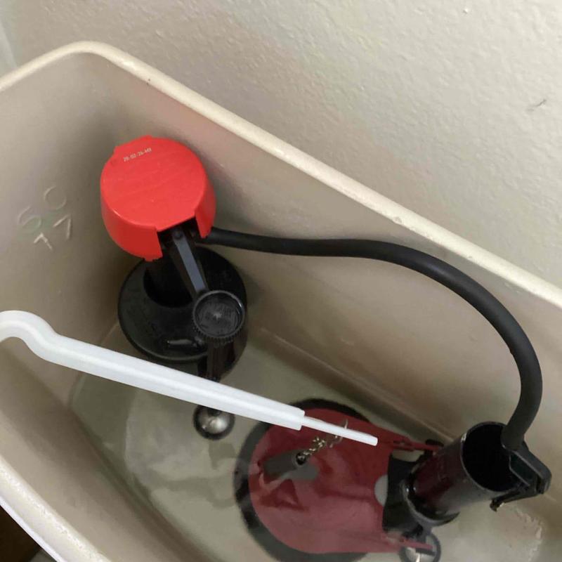 Toilet fill valve replacement inside tank