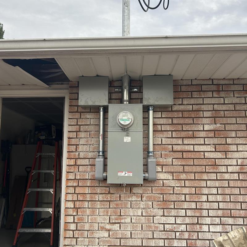400 amp exterior electrical meter and disconnects installation 400 amp exterior electrical meter and disconnects installation