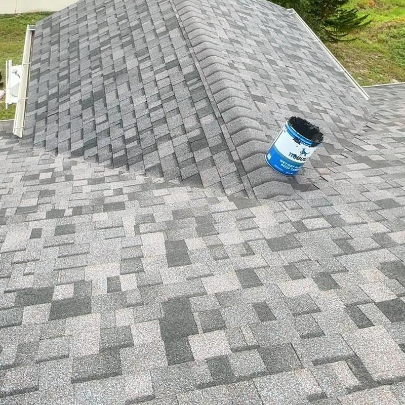 Owens Corning Duration shingles with ridge vent installation Owens Corning Duration shingles with ridge vent installation