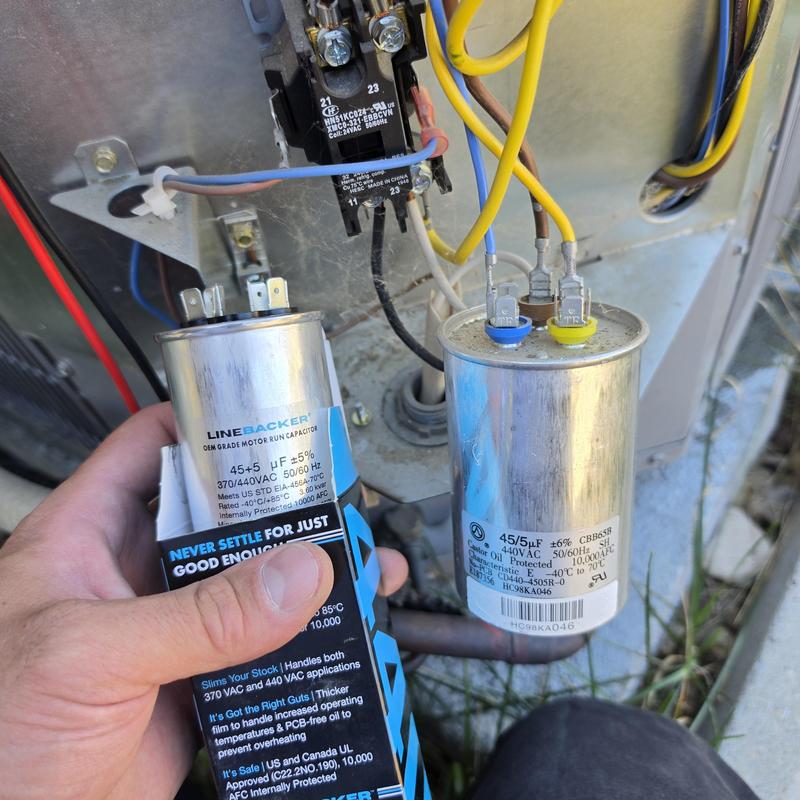 Carrier air conditioner motor run capacitor replacement Carrier air conditioner motor run capacitor replacement