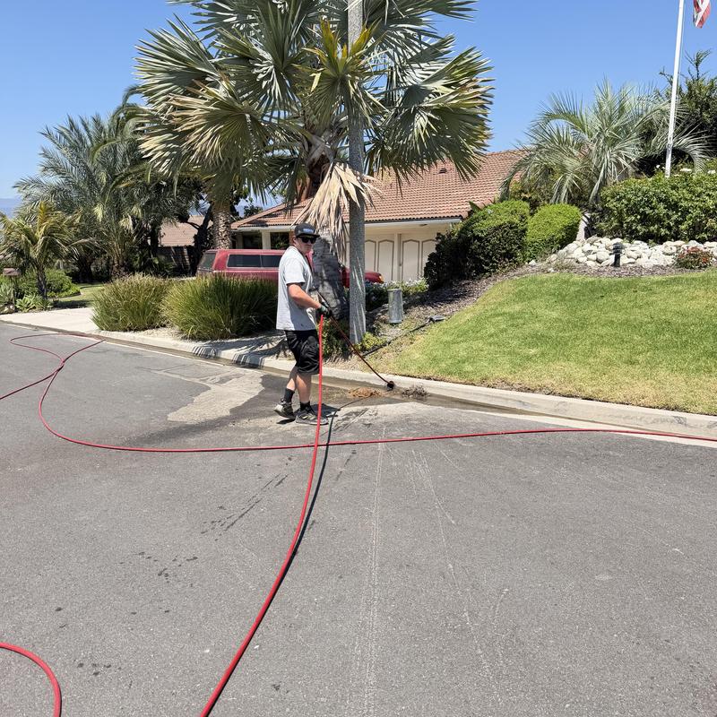Storm drain hydro jetting with root removal and camera inspection