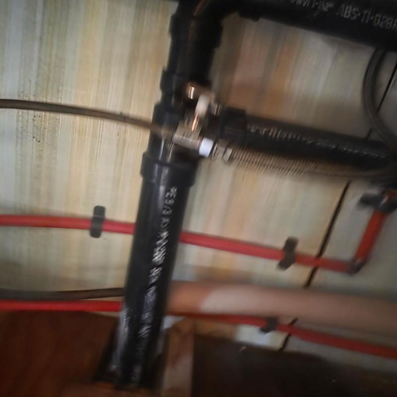 Galvanized pipe with Mega press fitting installation