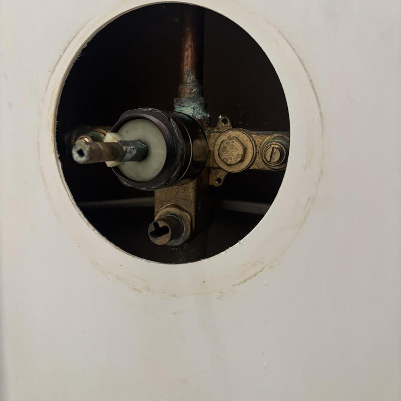 Moen Posi-Temp shower valve pressure-balancing system Moen Posi-Temp shower valve pressure-balancing system