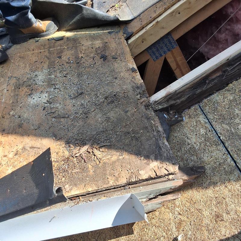 Stone chimney substructure damage repair roof area Stone chimney substructure damage repair roof area